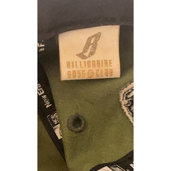 Vintage Bbc Ice Cream Billionaire Boys Club Olive Green Snapbacks Hat Patch Logo - Picture 13 of 16